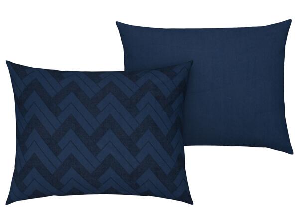 Microfibre sateen pillowcases, 2 pieces