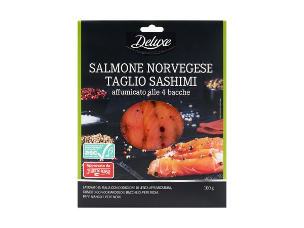 Norwegian Smoked Salmon Sashimi