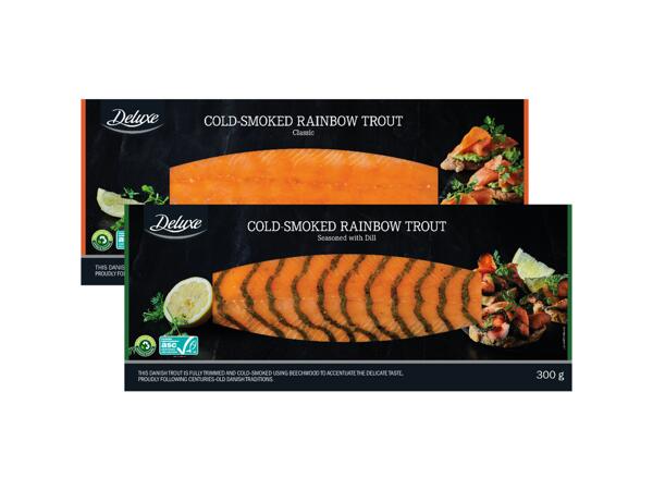 Cold-smoked rainbow trout