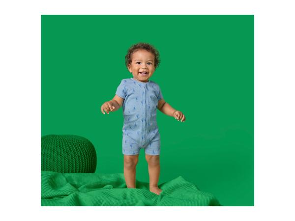 LUPILU Blue Baby Sleepsuits - 2 Pack