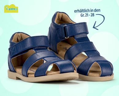 IMPIDIMPI Kleinkinder-Leder-Sandalen