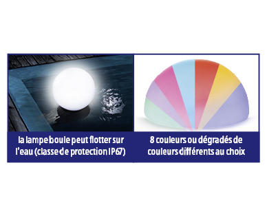 Lampe solaire décorative CASALUX
