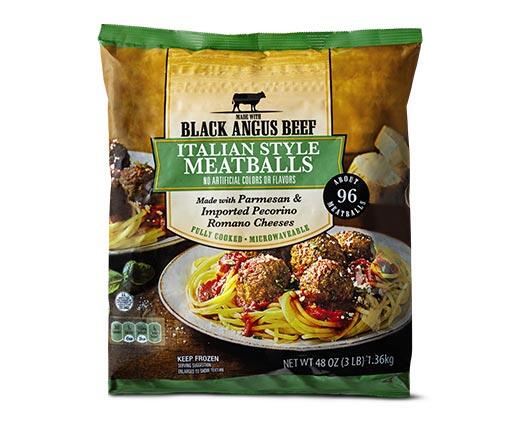 Black Angus Premium Beef Meatballs Original or Italian