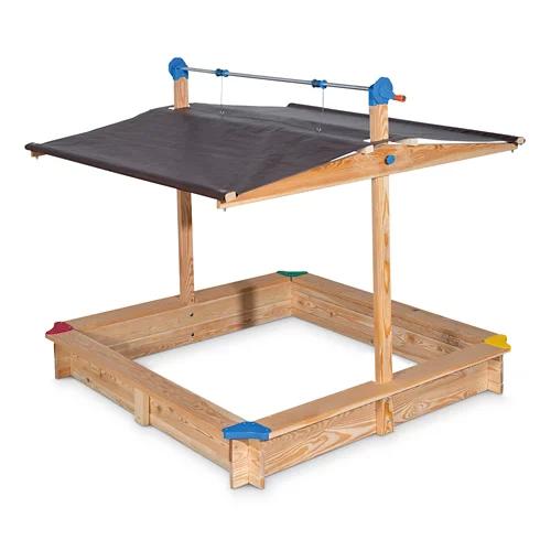 GASPO(R) Sandkasten mit Dachlift aus Lärche