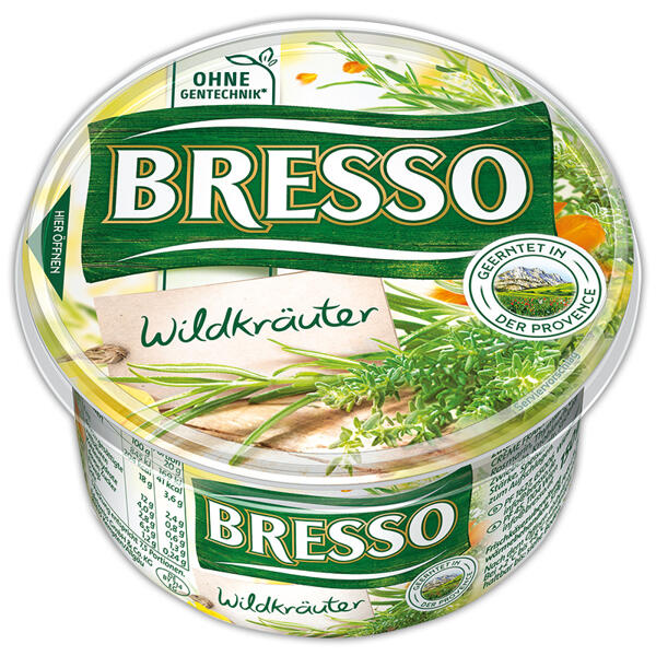 Frischkäsezubereitung