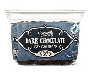Specially Selected 
 Dark Chocolate Covered Espresso Beans
