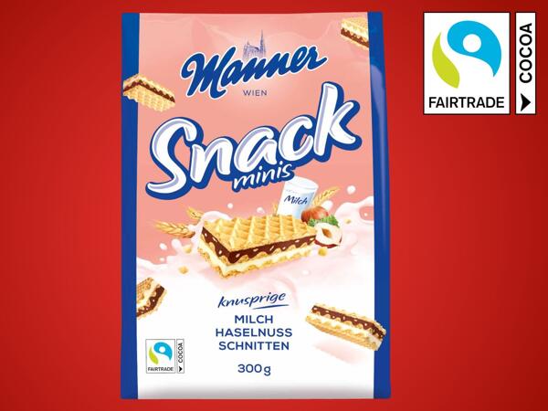 Snack Minis Milch Haselnuss