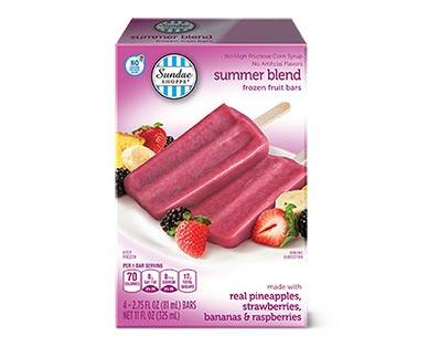 Sundae Shoppe 
 Summer Fruit Bars Assorted Varieties