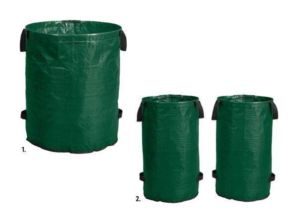 Sac(s) à gazon et feuilles, 1 pièce/2 pièces