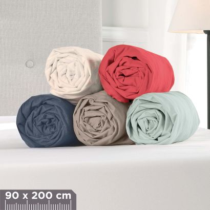 Spannlaken aus Flanell, 1 Pers.