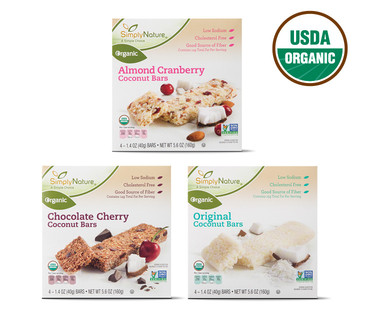 SimplyNature Organic Coconut Bars