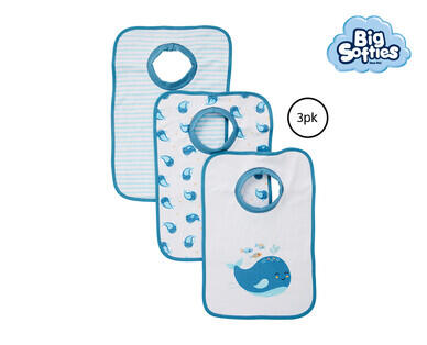 Big Softies Infant Bibs 3pk