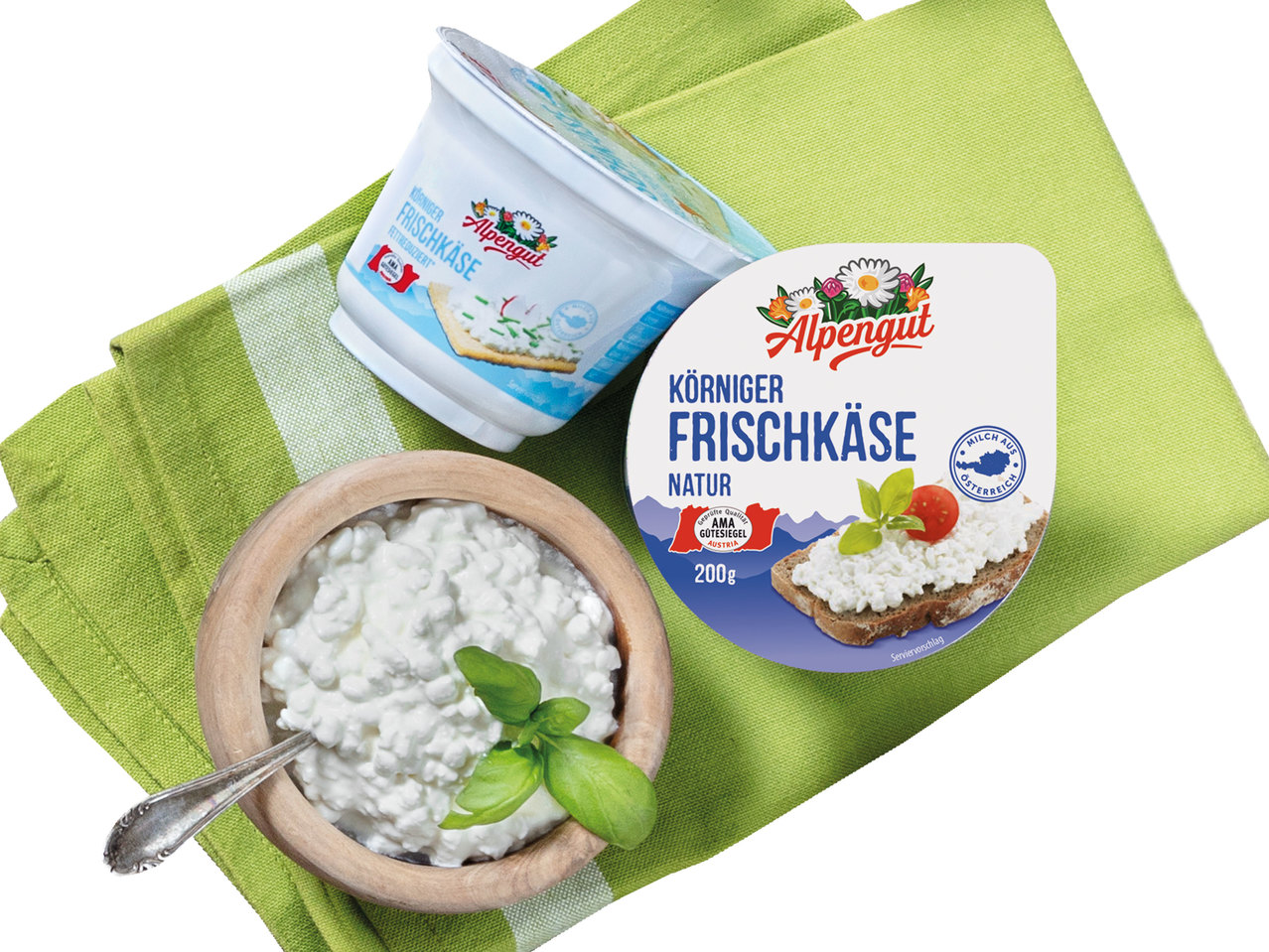 ALPENGUT Körniger Frischkäse