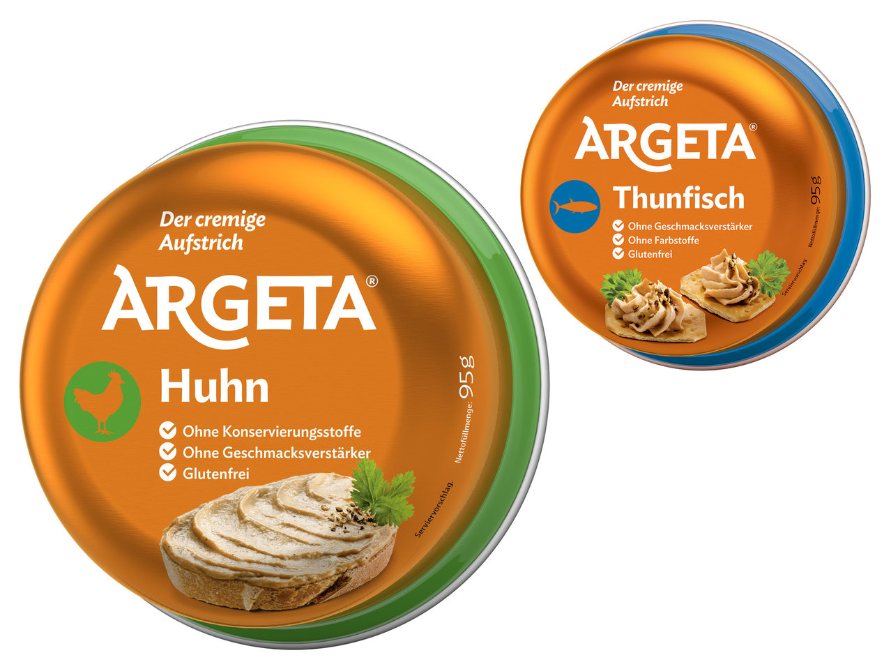 ARGETA Hühner- oder Thunfisch-Aufstrich