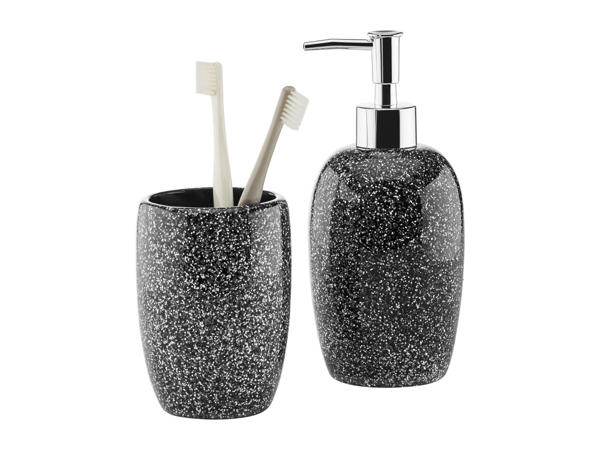 Miomare Glitter Bathroom Accessory Set or Toilet Brush