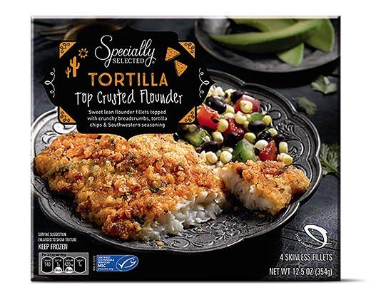 Specially Selected 
 Top Crusted Flounder