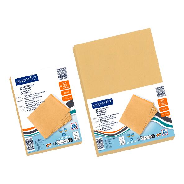 EXPERTIZ(R) 				Grote enveloppen, 10 of 20 st.