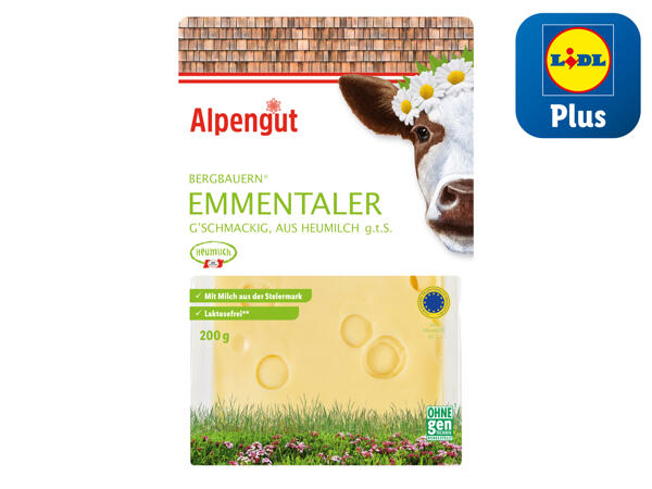 Bergbauern Emmentaler in Scheiben