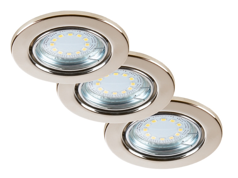 LED Recessed Lights, 3 pieces