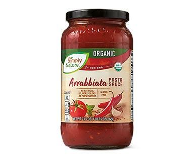 Simply Nature 
 Organic Pasta Sauce Assorted Varieties