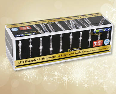 Guirlande LED stalactite