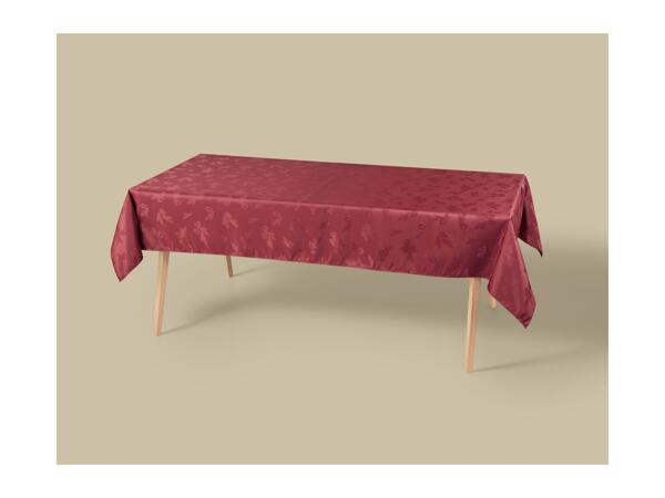 Livarno Home Red Tablecloth