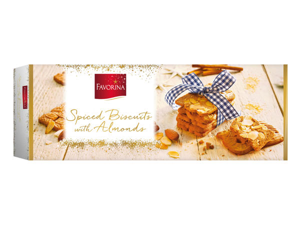 Spiced Biscuits with Almonds