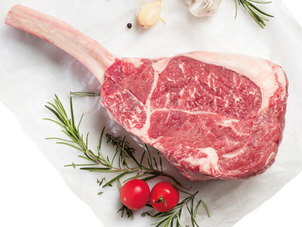 WIESENTALER Frisches Tomahawk-Steak
