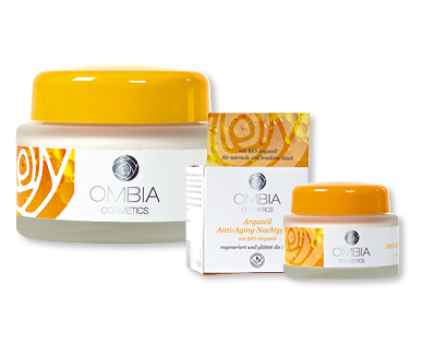 Soin du visage à l'huile d'argan OMBIA COSMETICS