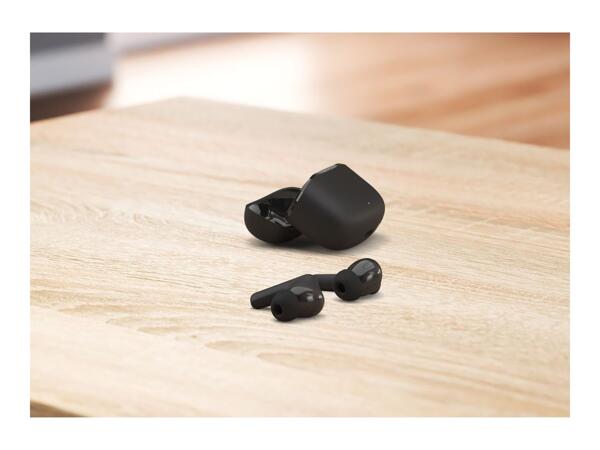 Silvercrest True Wireless Bluetooth(R) In-Ear Headphones - Black
