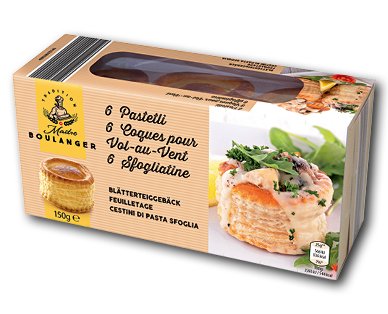 Coques de vol-au-vent MAÎTRE BOULANGER