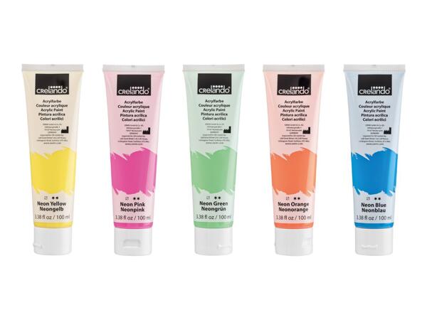 Acrylic Paints - Neon Colours