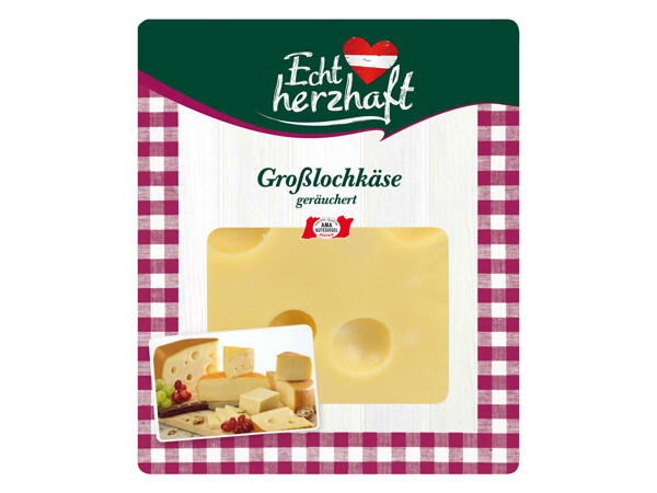 ECHT HERZHAFT Großlochkäse
