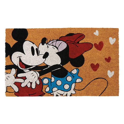 18" X 30" Mickey & Minnie Coir Mat
