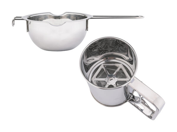 Bol bain-marie/​tamis à sucre en poudre