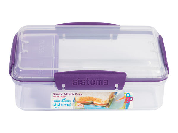 Sistema Food Storage Boxes and Drinks Bottles