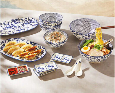 Asian Inspired Tableware and Servingware Assortment