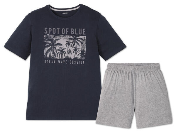 Herren Sommer-Pyjama