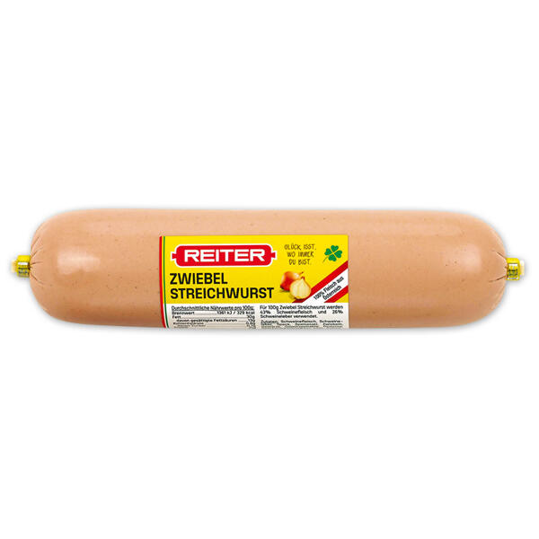 Zwiebel Streichwurst
