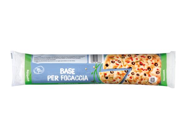 Focaccia dough