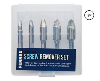 Screw Remover 5pc Set