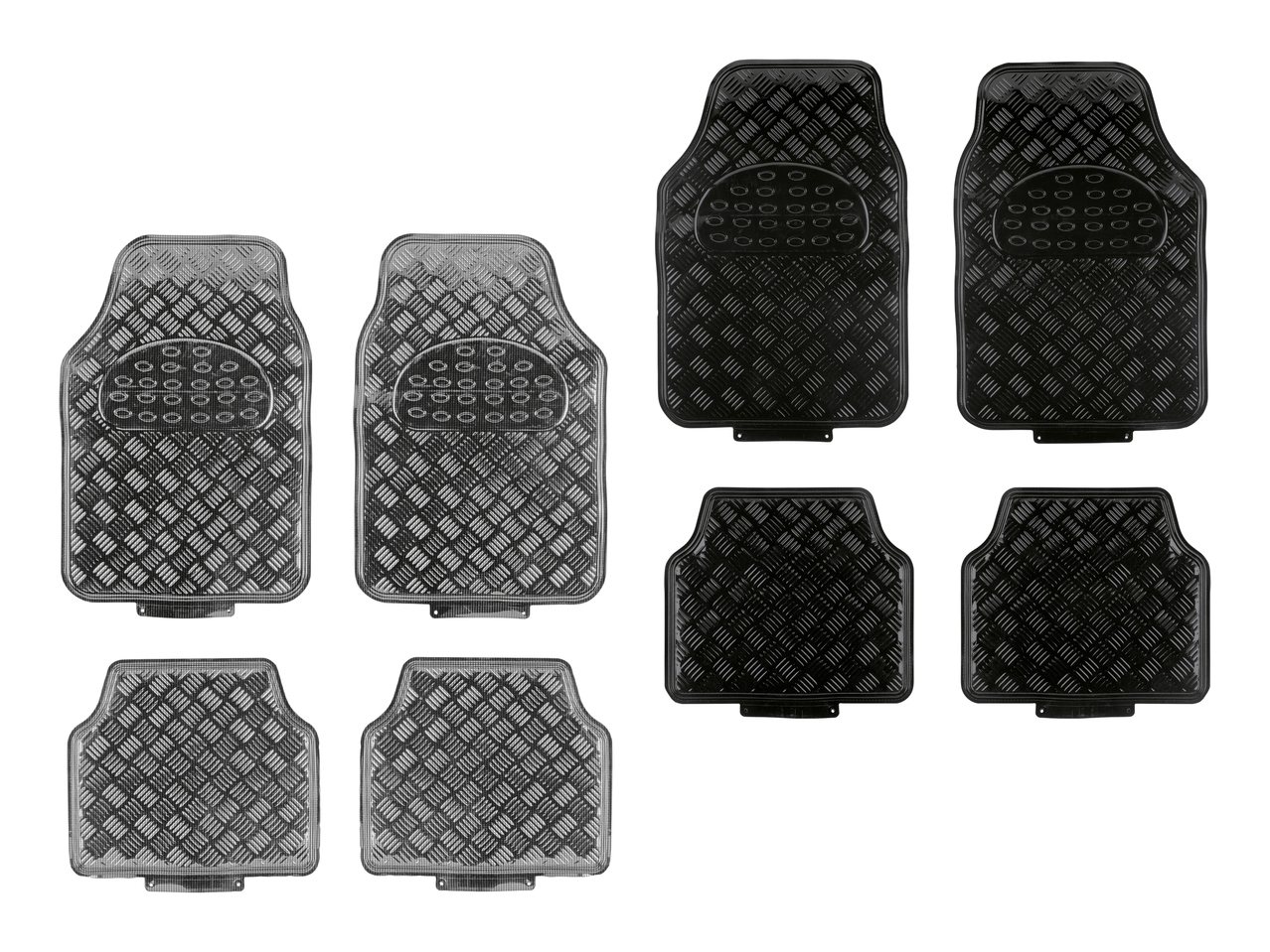 Set de tapis de voiture, 4 pièces