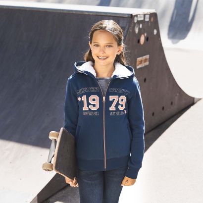 Pull d'extérieur pour filles