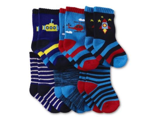 Lily & Dan 
 Toddler 6-Pair Socks