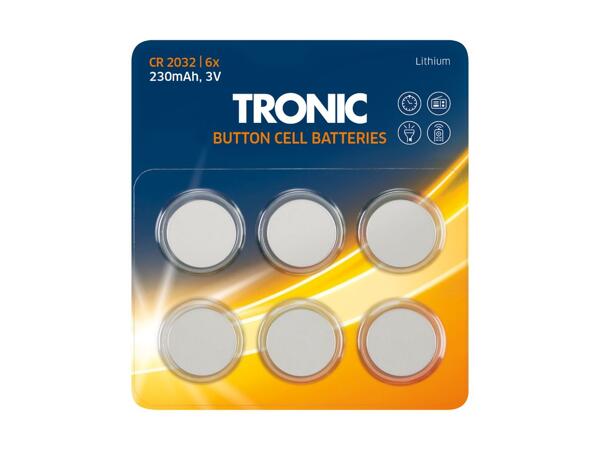 TRONIC(R) Knapcellebatterier