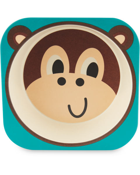 Crofton Kids Monkey Dinner Set