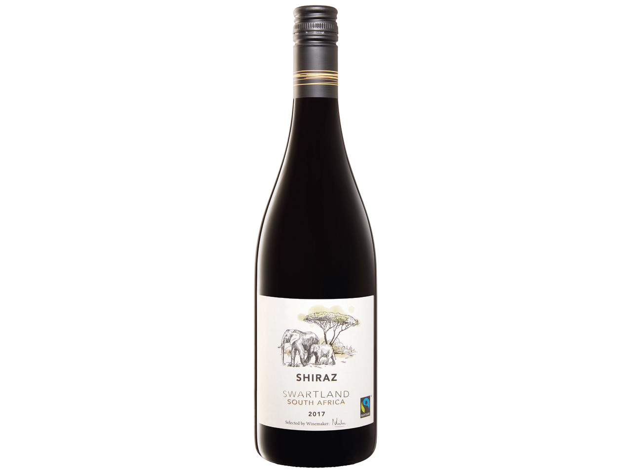 SHIRAZ SWARTLAND 2017 JIŽNÍ AFRIKA