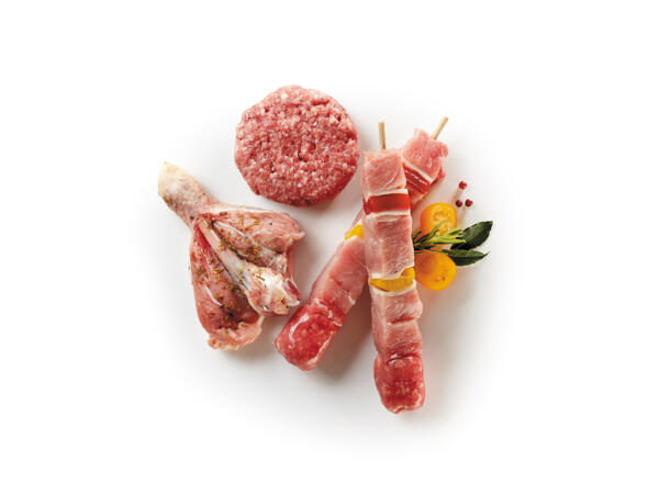 Pork and Chicken Mixed Grill