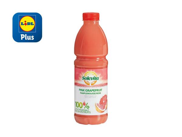 Jus de pamplemousse rose