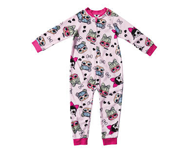 Children's Licensed Fleece Onesie